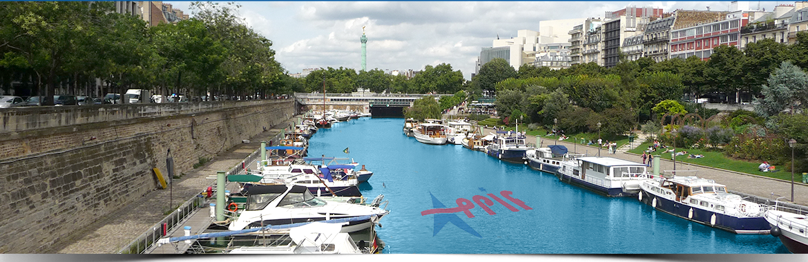 Port de Bastille à Paris